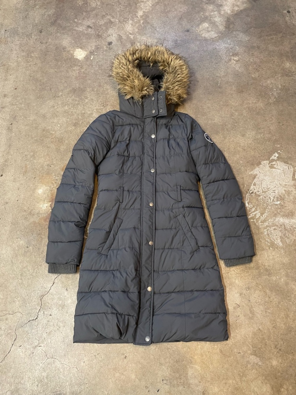 Abercrombie & Fitch Puffer Parka Jacket